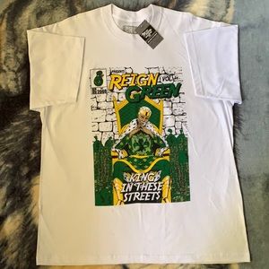 Million Dolla Motive “Reign Green King In These Streets” T-shirt 2XL